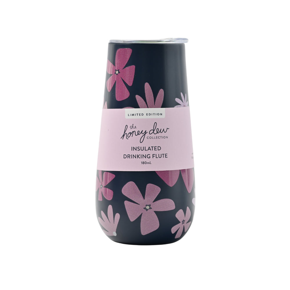 Honeydew Insulated Flute - PINK FLORA